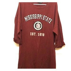 Mississippi State T-shirt dress